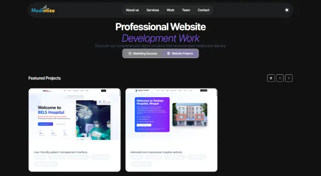 Hospital Website Design & Healthcare Marketing Agency