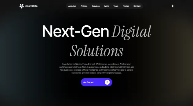 Data-Driven Business Intelligence Solutions