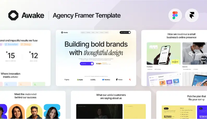 Awake Agency Framer Template